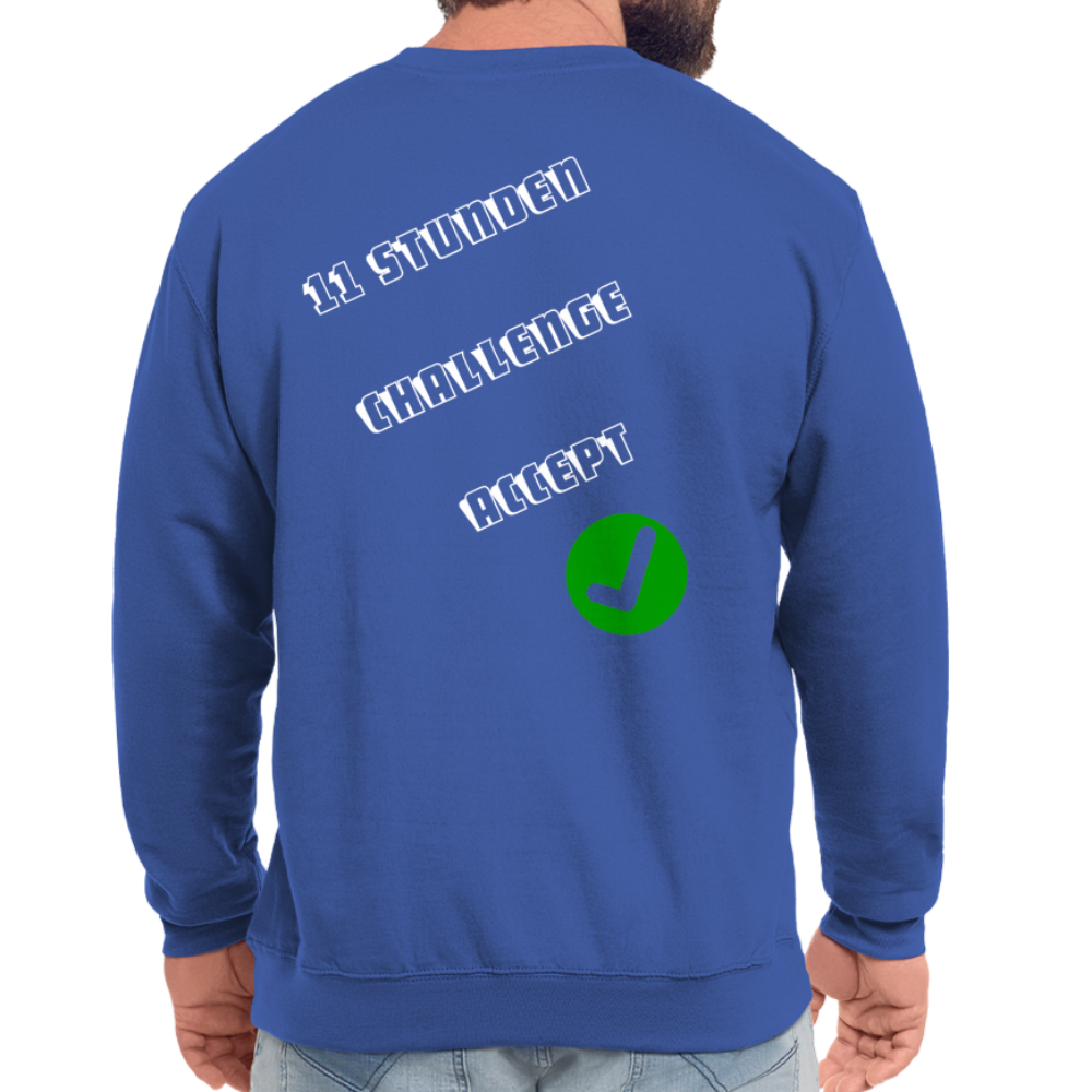 Unisex Pullover für den HERBST&WINTER(SONDERCOLLECTION) - Royalblau