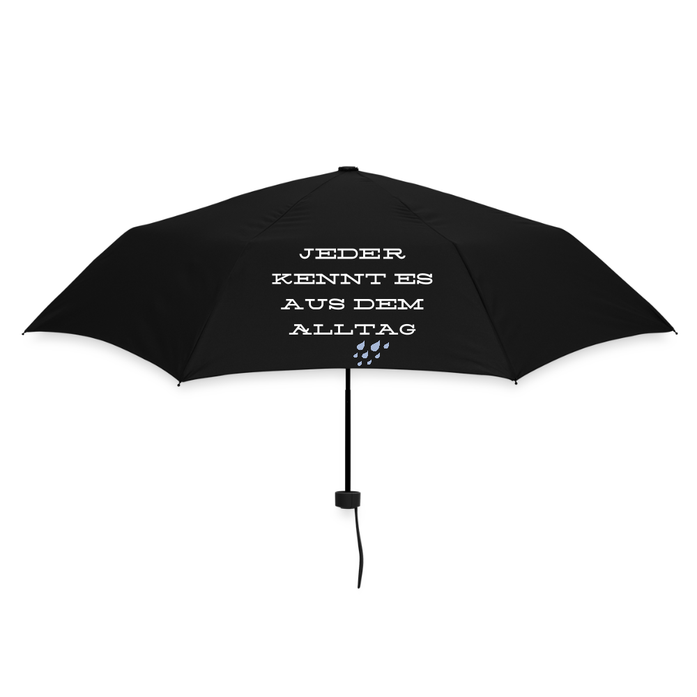 Regenschirm (klein) - Schwarz