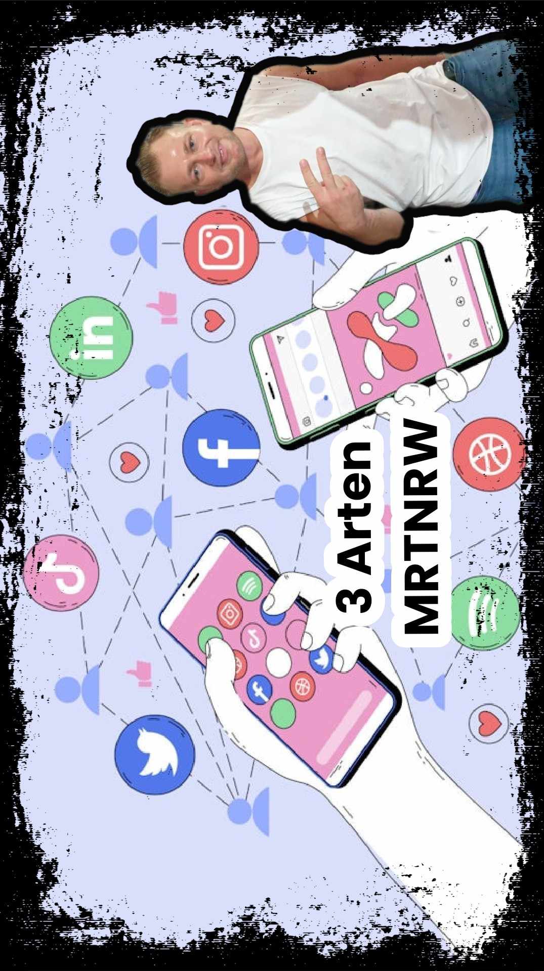 Personalisierte AUTOGRAMKARTE MRTNRW!!! 3 Arten jeder kennt es!!!