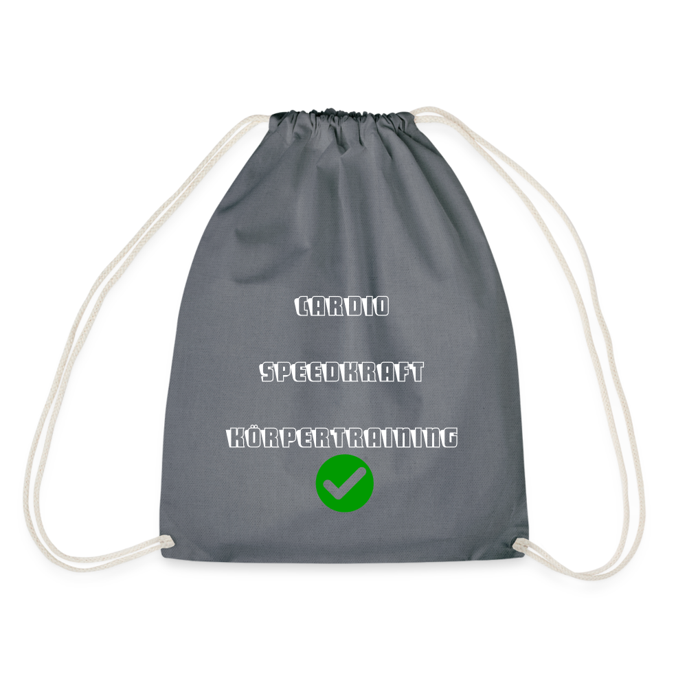 Turnbeutel Sport& Freizeit!!!(Sondercollection) - Grau