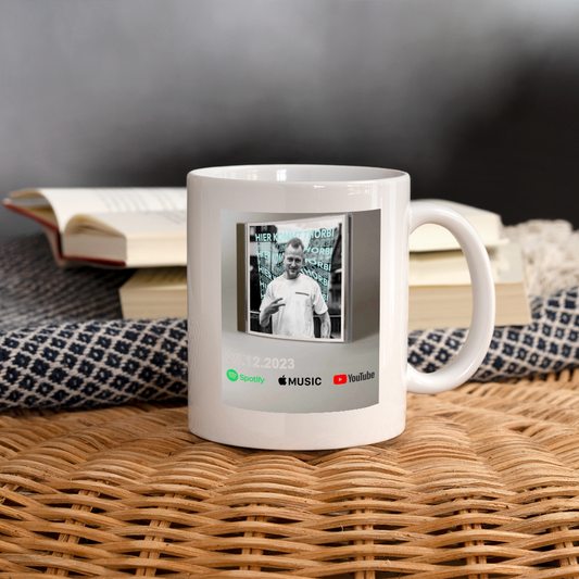Tasse zum SINGLE SONG HIER KOMMT THORBI(UNIVERSAL) - weiß